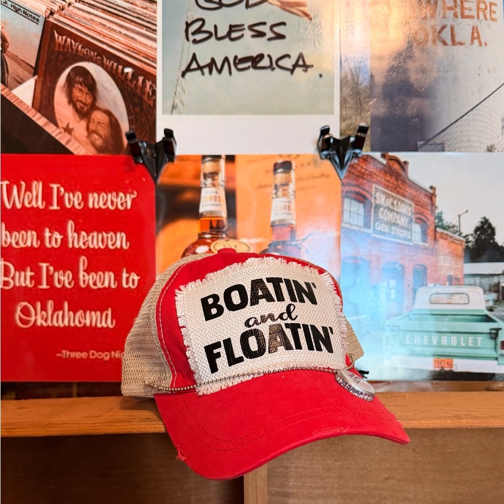 Boatin’ and Floatin’ Ponytail Hat